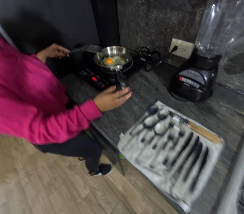 巴耶斯城Departamento Privado7, 2 Camas Matri, Parking, Cocina Equipada, Wifi 65 Mb, 2 Climas,Centrico,Tv Smart公寓 外观 照片